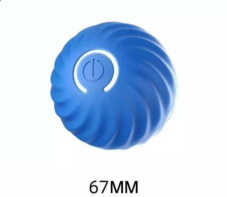 USB Rechargeable Interactive Plastic Dog Toys Electronic Irregular Motion Vibration Ball Fashionable Pet Movement Cat Toys