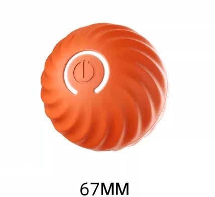 USB Rechargeable Interactive Plastic Dog Toys Electronic Irregular Motion Vibration Ball Fashionable Pet Movement Cat Toys