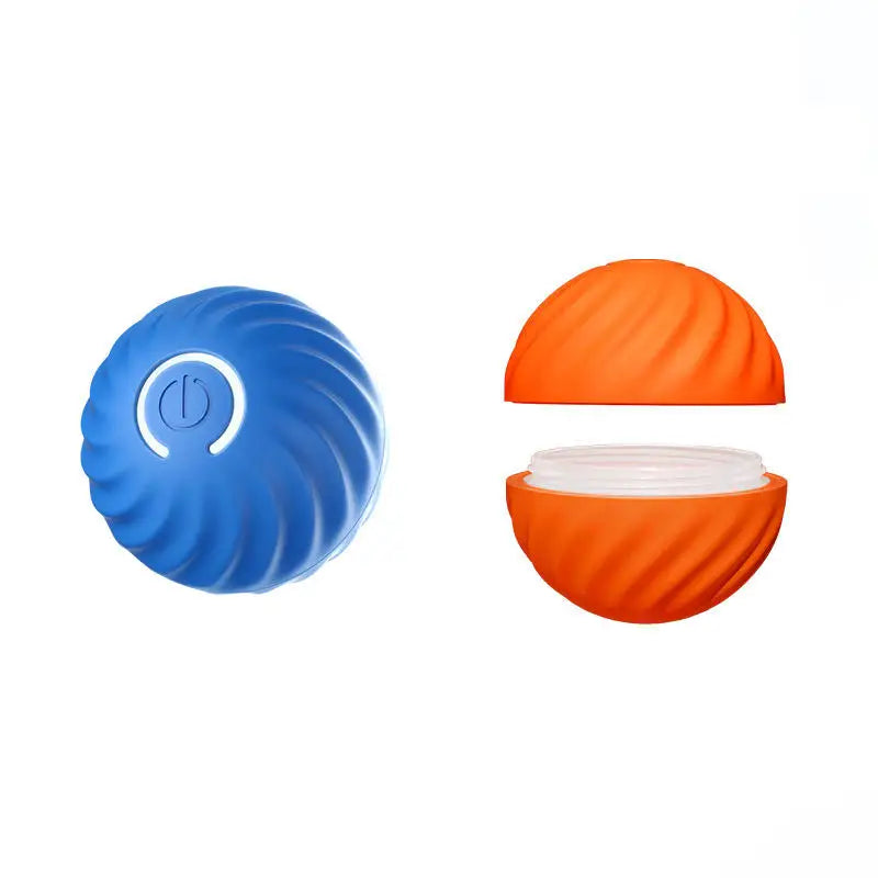 USB Rechargeable Interactive Plastic Dog Toys Electronic Irregular Motion Vibration Ball Fashionable Pet Movement Cat Toys