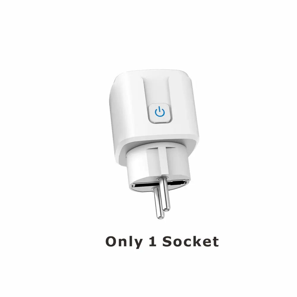 RF Wireless Smart Plug 110V 220V 16A High-power Socket and 86 Wireless Push Button Wall Switch with Battery for Home Appliance